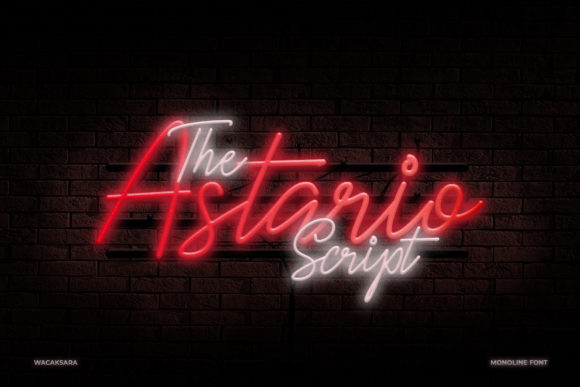 Astario Font for Elegant Handmade Designs