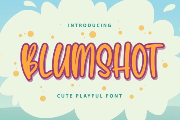Blumshot: The Friendly Handwritten Font for Small Business Branding