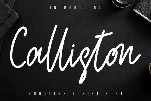 Calliston Font for Handmade Brands