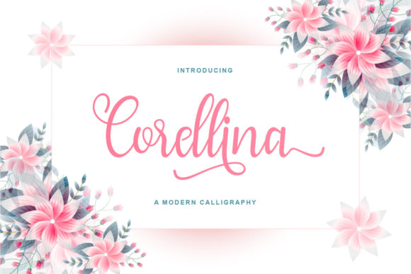 Corellina: A Flowing Script Typeface for Elegant Editorial Design
