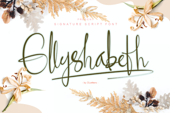 Ellyshabeth Typeface for Elegant Branding