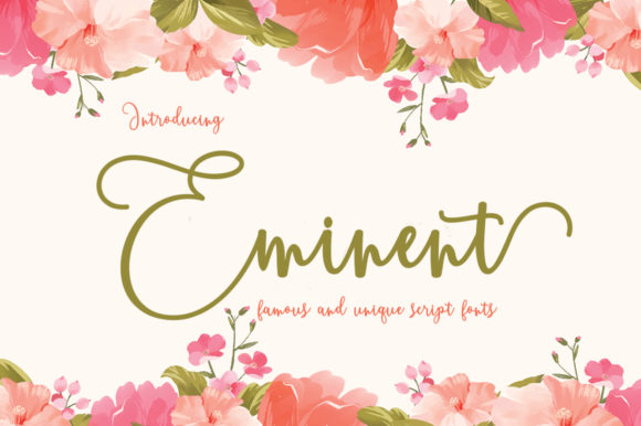 Eminent Font: Elegant Script for Branding