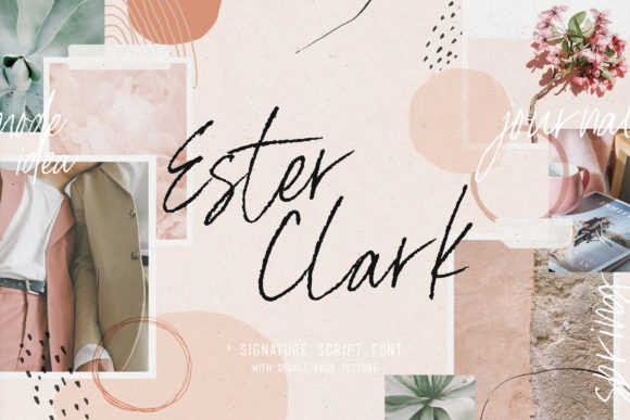 Ester Clark: The Vintage Script Font for Marketers