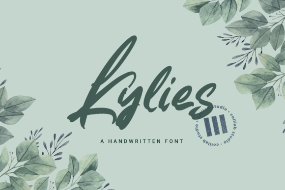 Kylies Font: Elegant Script for Makers