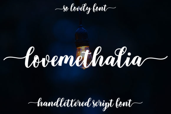 Lovemethalia Font for Elegant Web Design