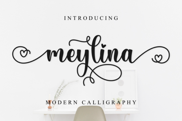 Meylina: A Graceful Script Font for Editorial Design