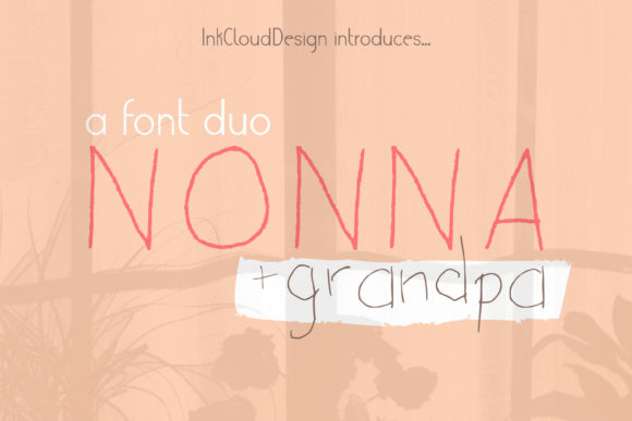 Nonna Grandpa: A Handwritten Typeface for Digital Brands