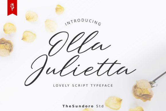 Olla Julietta: The Perfect Script Handwritten Font for Crafters