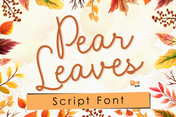 Pear Leaves: Elegant Script Handwritten Fonts for Web