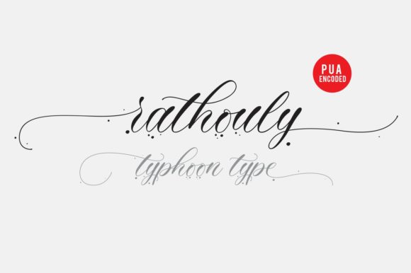 Rathouly: An Elegant Script Handwritten Font for Editorial Design