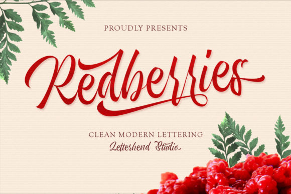 Redberries: A Timeless Script Handwritten Font for Brands