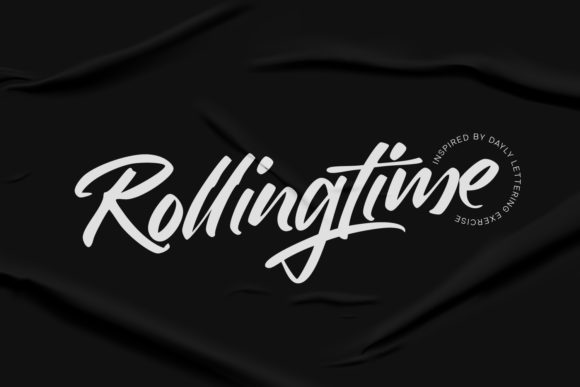 Rollingtime Font for Scroll-Stopping Social Graphics