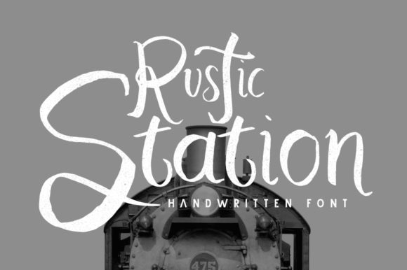 Rustic Station: A Quirky Handwritten Font for Editorial Design
