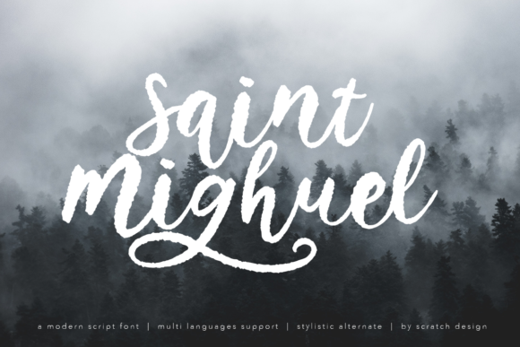 Saint Mighuel: The Script Handwritten Font for Bold Campaigns