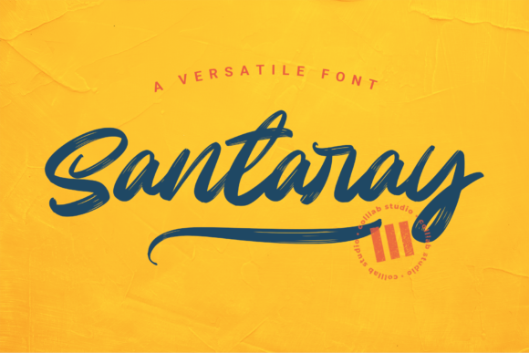 Santaray: The Handwritten Font for Elegant Branding