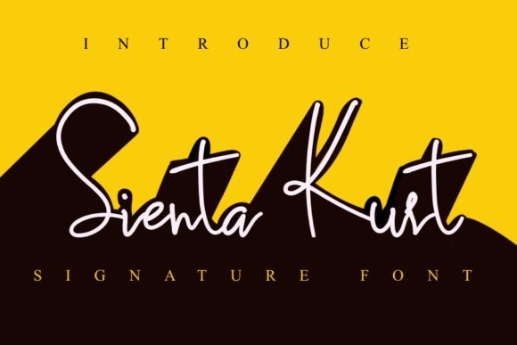 Sienta Kurt: The Elegant Script Font for Marketers