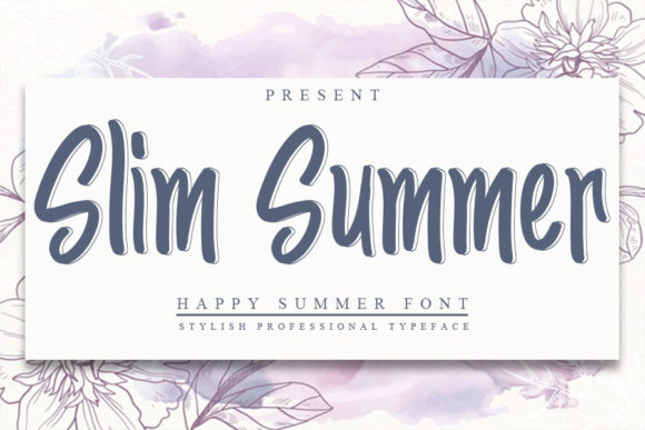 Slim Summer Handwritten Font Review