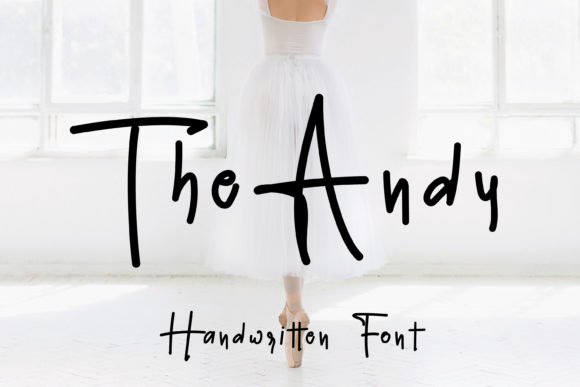 The Andy: A Friendly Handwritten Font for Branding