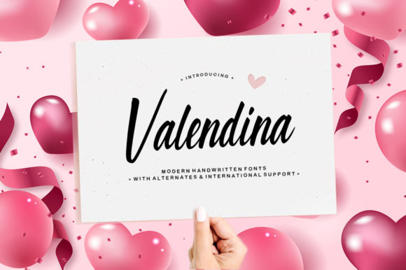 Valendina: The Elegant Script Handwritten Font