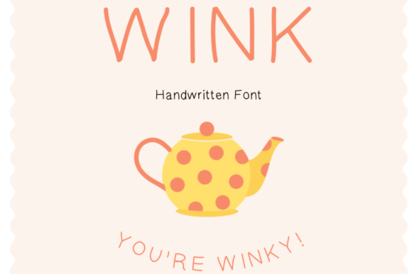 Wink: A Modern Script Handwritten Font for Branding