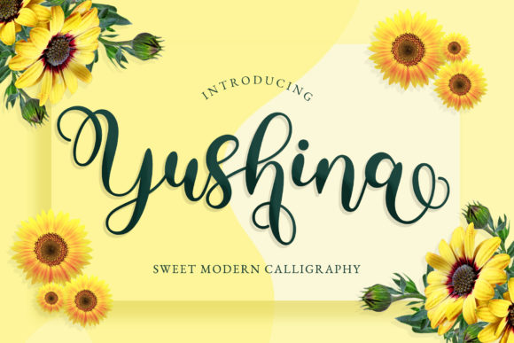 Yushina Font Review for Small Business Branding